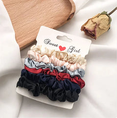 Vibrant Oversized Fabric Scrunchie - Hair Accessory