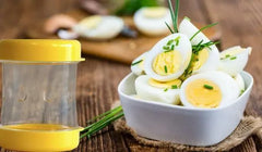 Magic Egg Peeler - Quick & Effortless Hard-Boiled Egg Peeling