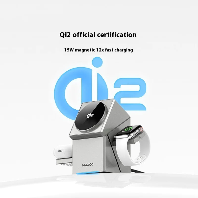 360° Rotating Magnetic Wireless Charger - Qi2 Certified