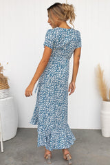 Chic V-Neck Lace-Up Cardigan Dress - Comfort & Style