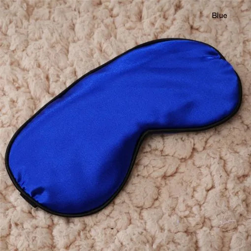 Masque de luxe en soie pour un sommeil réparateur – Plusieurs couleurs