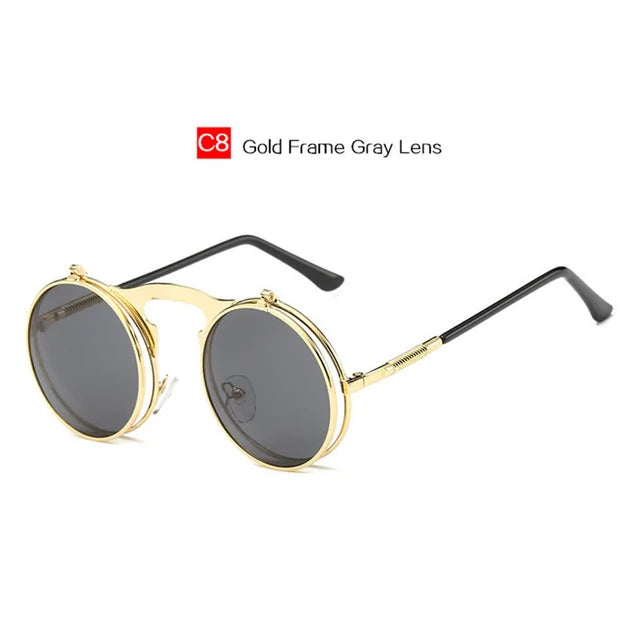 Vintage Steampunk Sunglasses for Men & Women