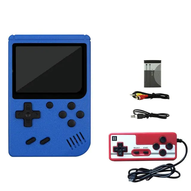 Retro 400-in-1 Portable Mini Game Console: Travel-Size, 3” Color Display