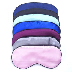 Masque de luxe en soie pour un sommeil réparateur – Plusieurs couleurs