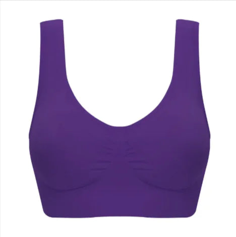 Plus Size Seamless Push-Up Bralette - Comfort & Style
