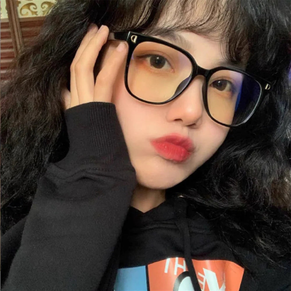 Stylish Korean Anti-Blue Light Glasses for Eye Protection
