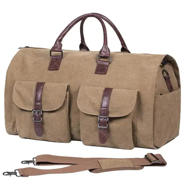 Convertible Duffle-Garment Luggage - Versatile Travel Solution