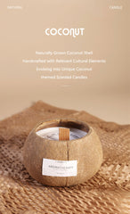 Luxurious Coconut Scented Candle in Gift Box
