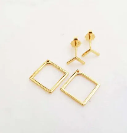 Elegant Minimalist Geometric Earrings