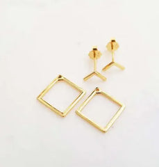 Elegant Minimalist Geometric Earrings