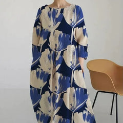 Robe décontractée élégante en coton pour femme