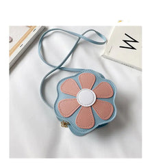 Charming Children's PU Leather Shoulder Bag - Lightweight & Stylish