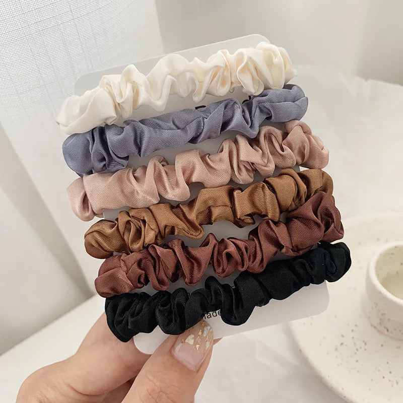 Vibrant Oversized Fabric Scrunchie - Hair Accessory