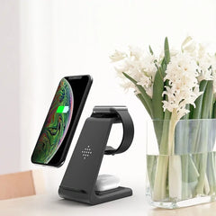 3-in-1 Wireless Charger Dock for iPhone, AirPods & Apple Watch