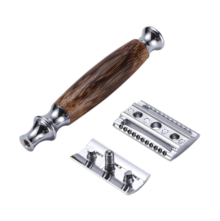 Eco-Friendly Bamboo Safety Razor - Classic Vintage Shaving