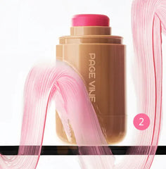 Portable Pocket Blush Stick - Fresh Rosy Glow Anytime