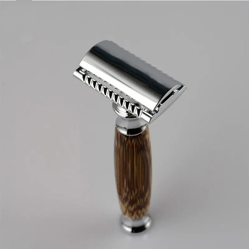 Eco-Friendly Bamboo Safety Razor - Classic Vintage Shaving