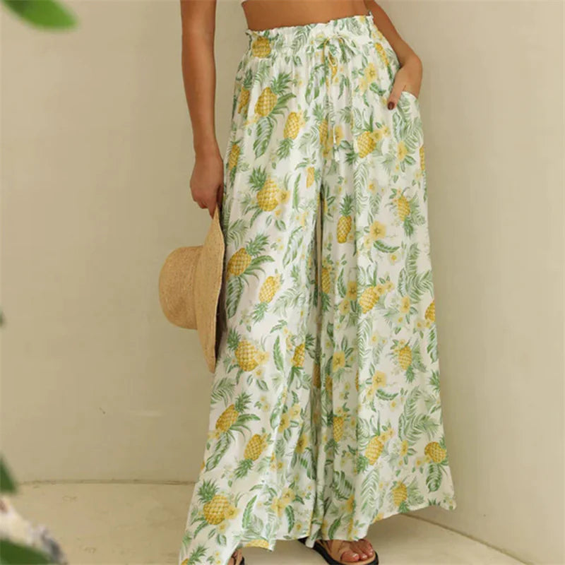 Chic Women's Loose Casual Trousers – Multiple Colors