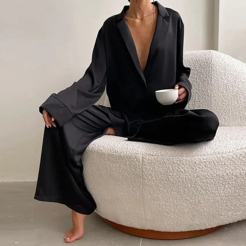 Pyjama oversize Olivia : confort et style pour des nuits reposantes
