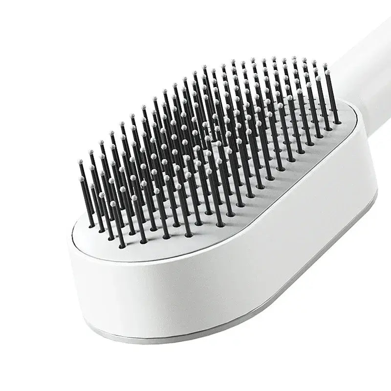 Self-Cleaning Anti-Static Hair Brush