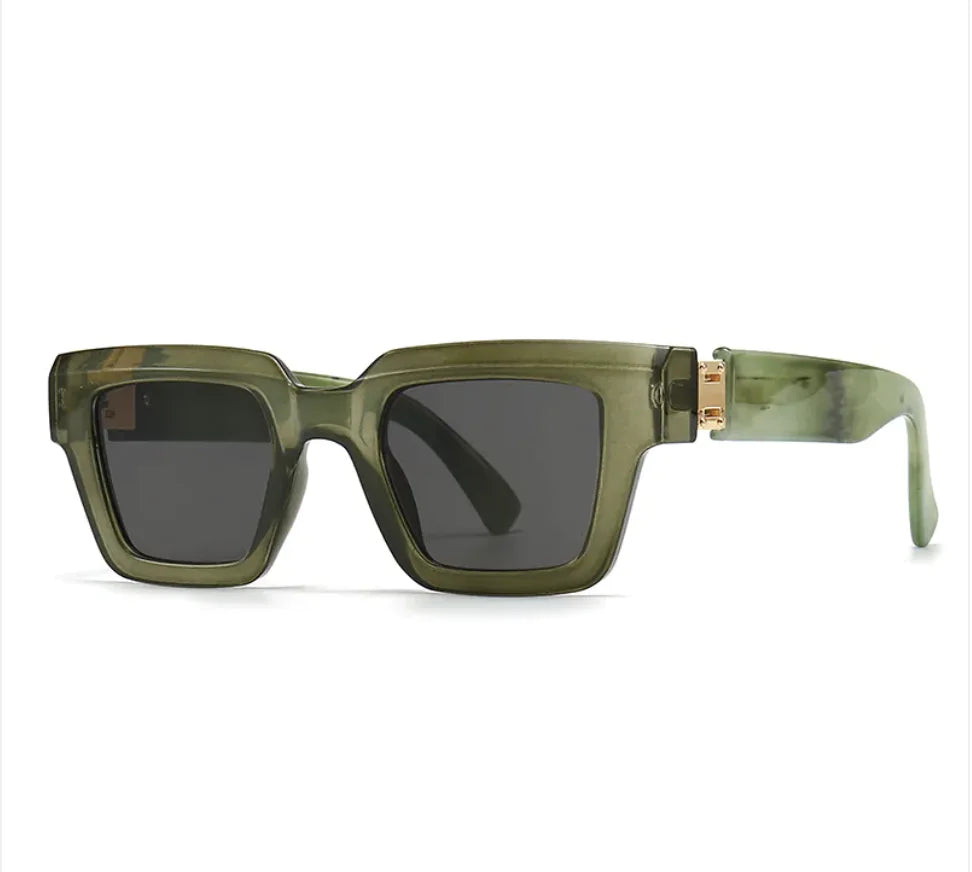 Lunettes de soleil rétro chics pour femmes - Des lunettes colorées et élégantes