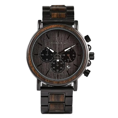 Eco-Friendly Luxury Wooden Wristwatch