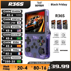 Retro Play R36S: Ultimate Handheld Gaming Console