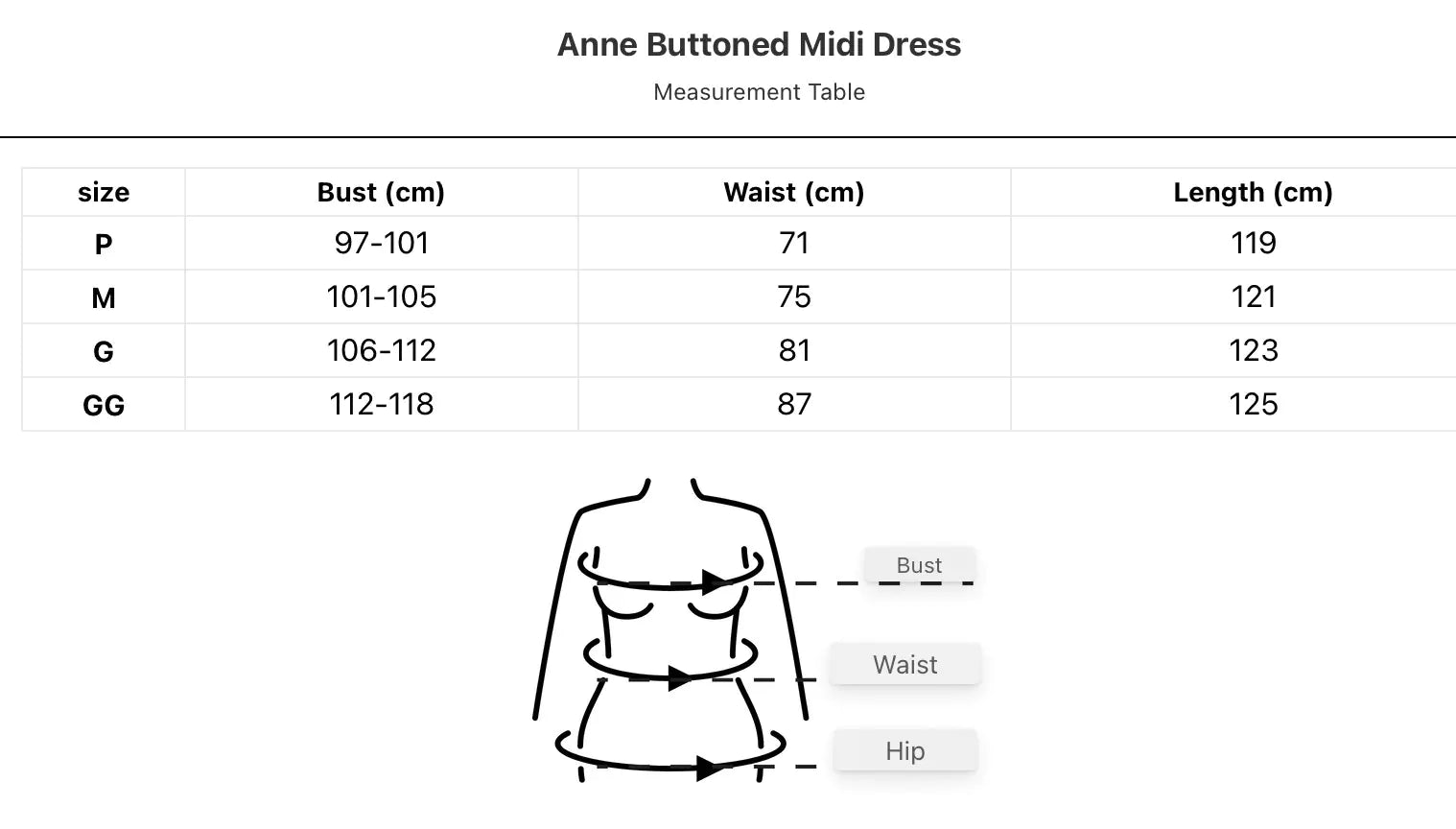 Robe mi-longue chic avec détails boutonnés - Collection Anne
