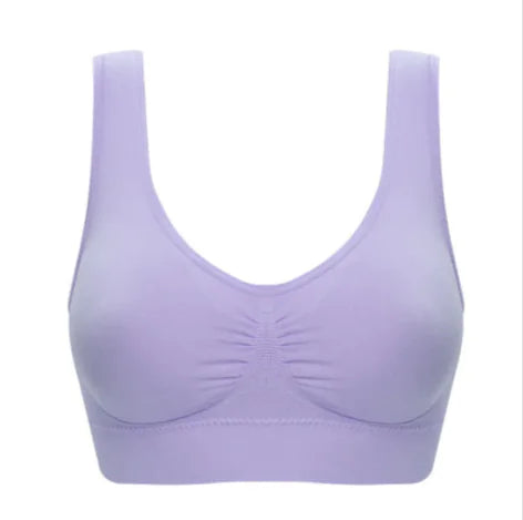 Plus Size Seamless Push-Up Bralette - Comfort & Style