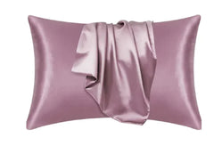 Lot de 2 taies d'oreiller de luxe en soie