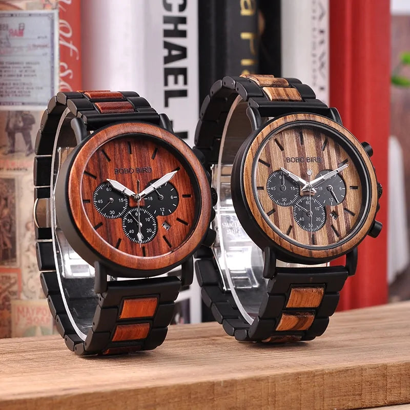 Eco-Friendly Luxury Wooden Wristwatch