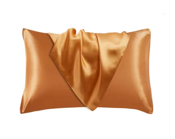 Lot de 2 taies d'oreiller de luxe en soie