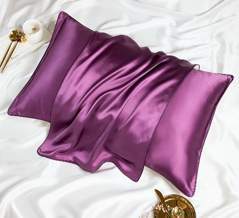 Natural Mulberry Silk Pillowcase: Hair & Skin Protector
