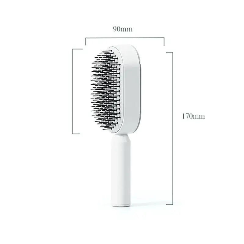 Self-Cleaning Anti-Static Hair Brush