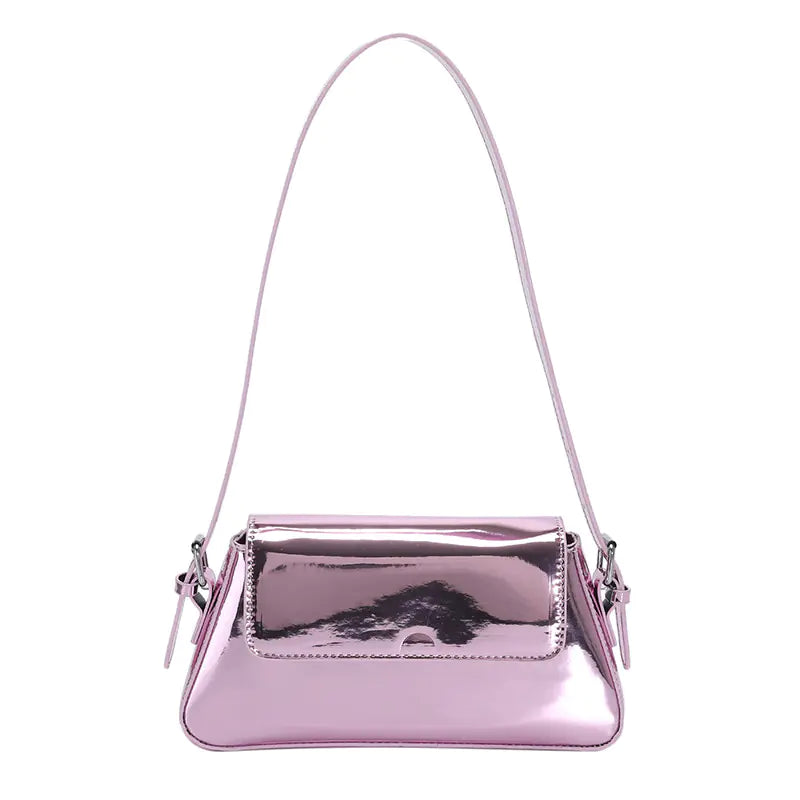 Elegant Flip Messenger Bag for Women - Chic Underarm Shoulder Style