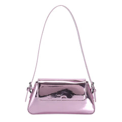 Elegant Flip Messenger Bag for Women - Chic Underarm Shoulder Style