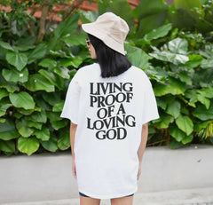 Unisex Casual Letter Print Short Sleeve T-Shirt