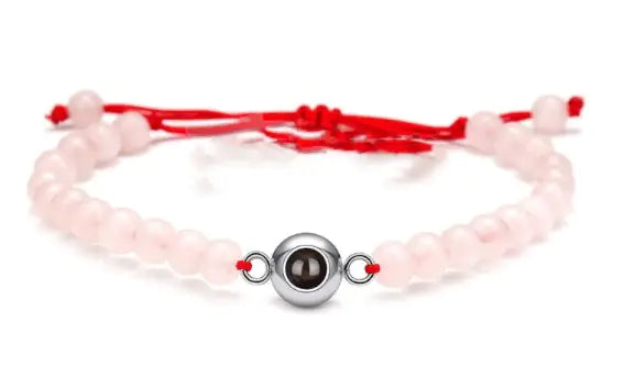 Personalized Bracelet with Image Projection - Titanium Steel