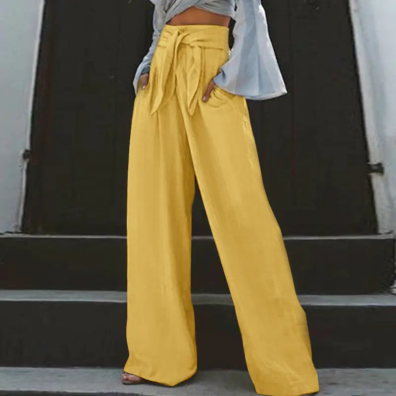 Cotton Linen Loose Women's Pants