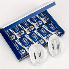 100 Platinum-Coated Double Edge Safety Razor Blades