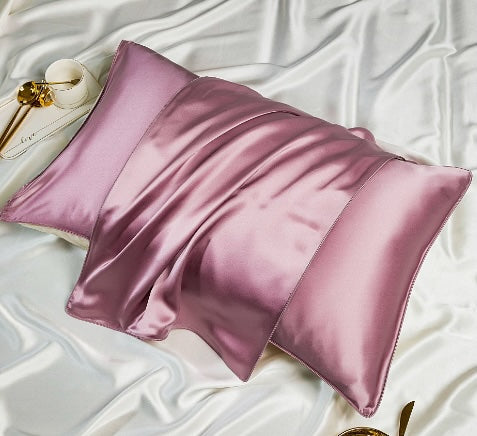 Natural Mulberry Silk Pillowcase: Hair & Skin Protector