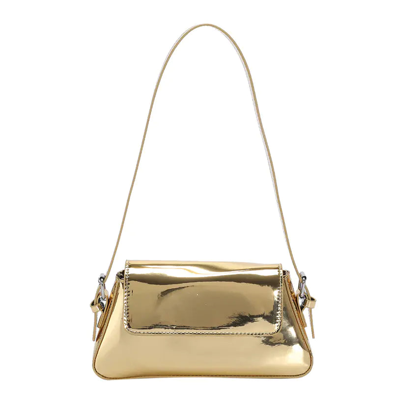 Elegant Flip Messenger Bag for Women - Chic Underarm Shoulder Style