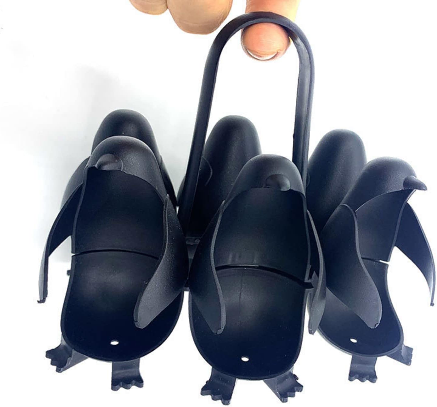 Cuiseur à œufs et support de rangement Penguin-Design - Peut contenir 6 œufs