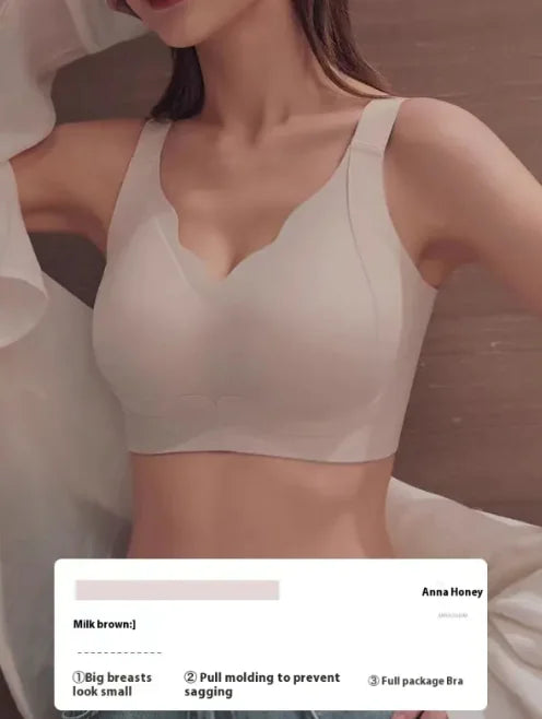 Soutien-gorge confort sans coutures grande taille - Maintien total