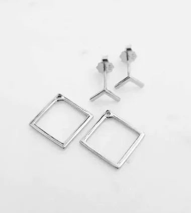 Elegant Minimalist Geometric Earrings