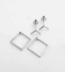 Elegant Minimalist Geometric Earrings