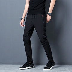 Breathable Ice Silk Sports Trousers for Summer Comfort