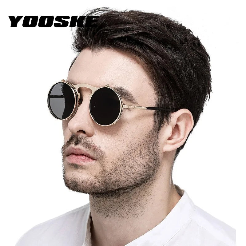 Vintage Steampunk Sunglasses for Men & Women