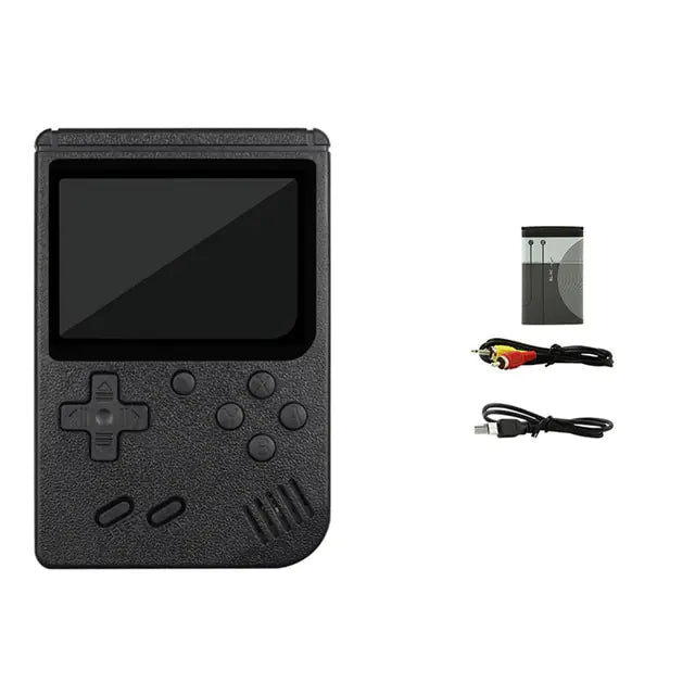 Retro 400-in-1 Portable Mini Game Console: Travel-Size, 3” Color Display