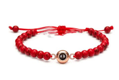Personalized Bracelet with Image Projection - Titanium Steel
